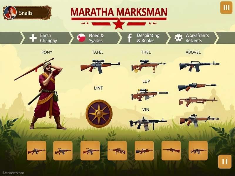 Maratha Marksman weapon selection screen